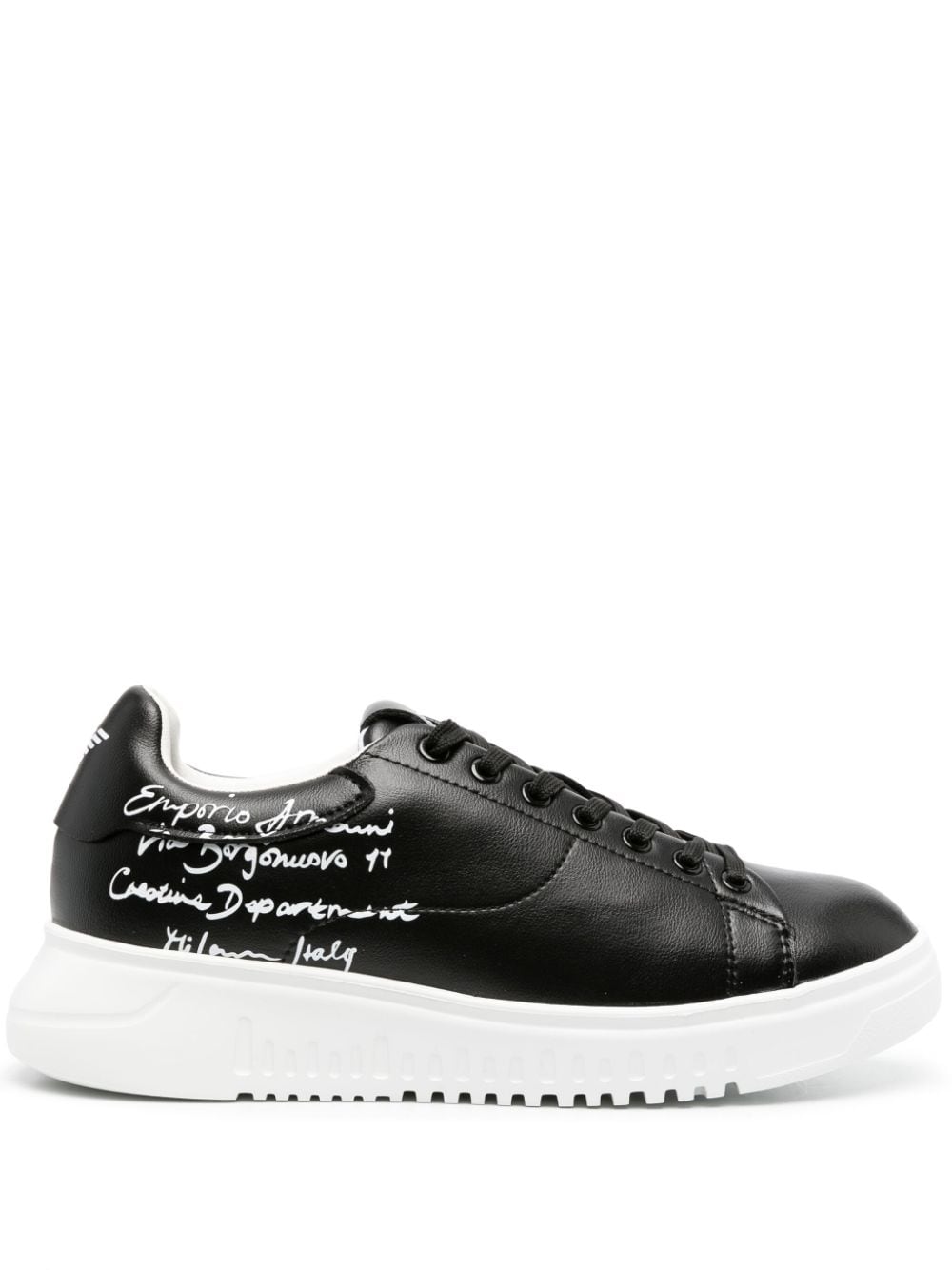 E.ARMANI EXCLUSIVE PRE Sneakers Black