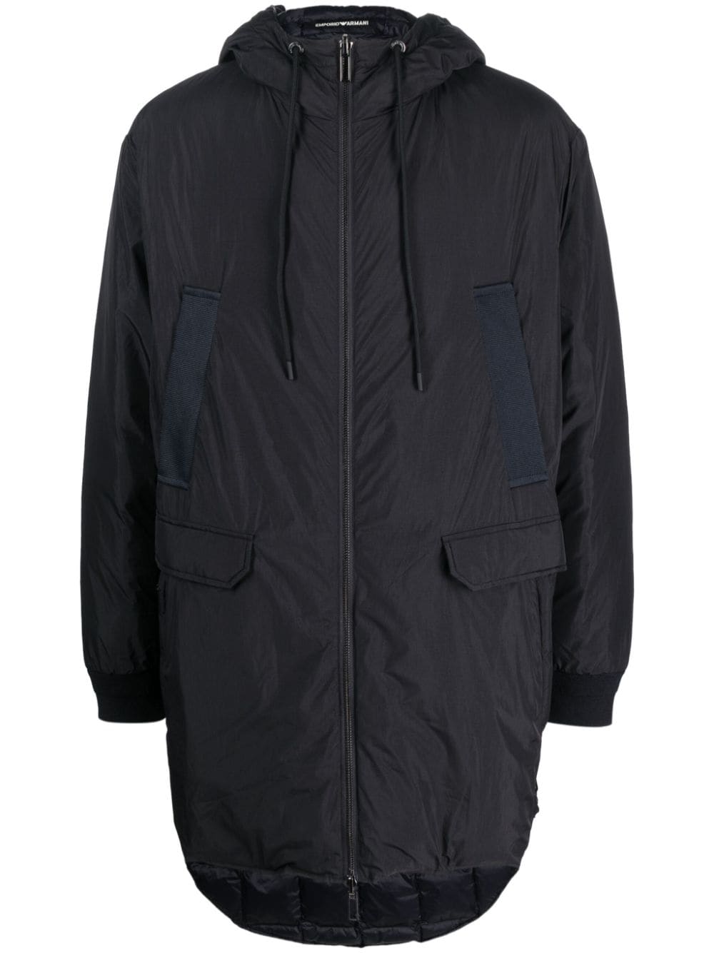 Emporio Armani Coats Blue