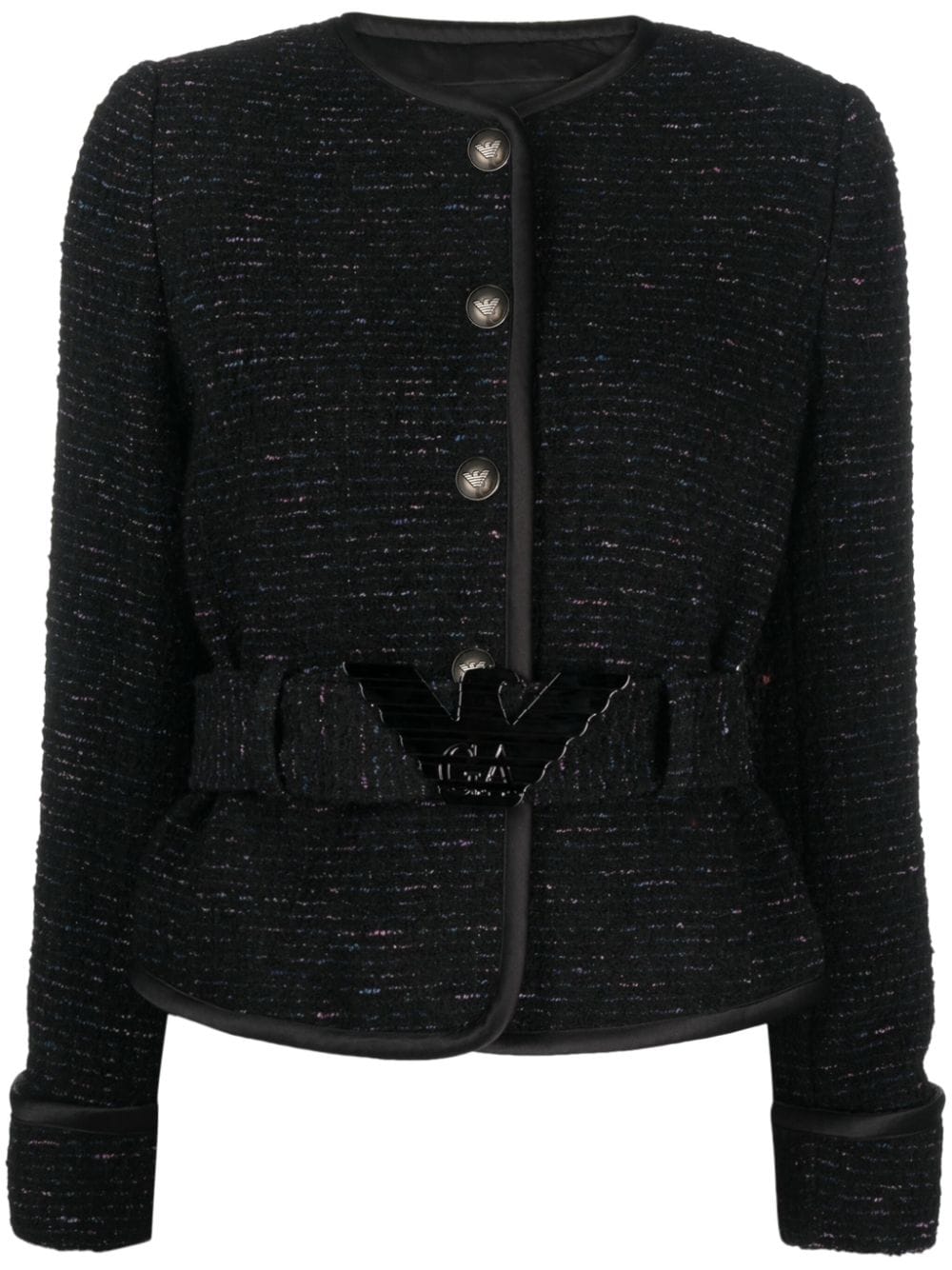 Emporio Armani Jackets Black