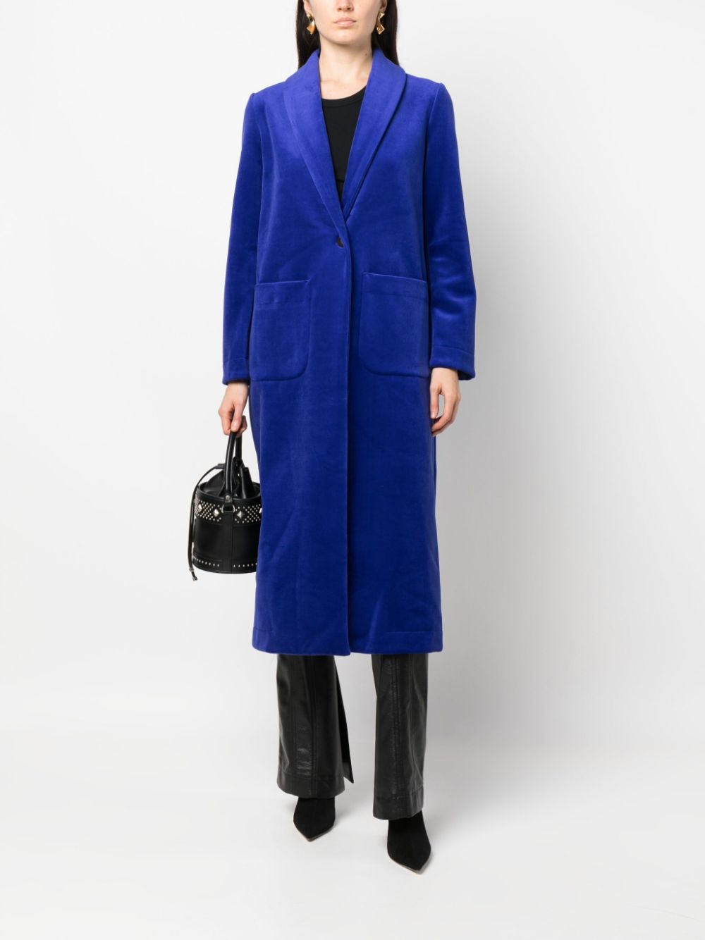 Forte Forte Coats Blue