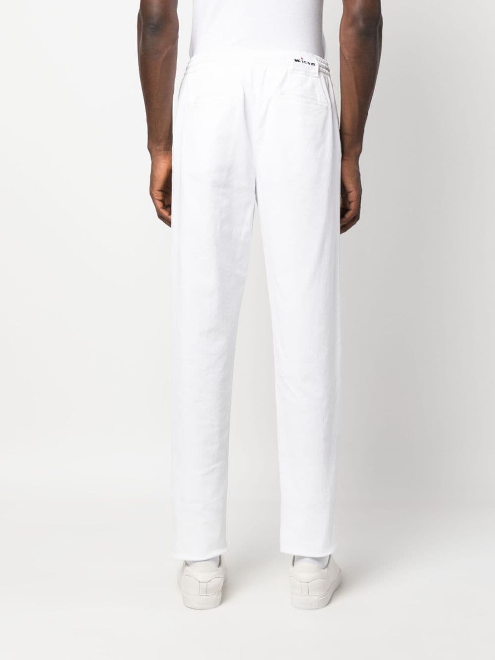 Kiton Trousers White