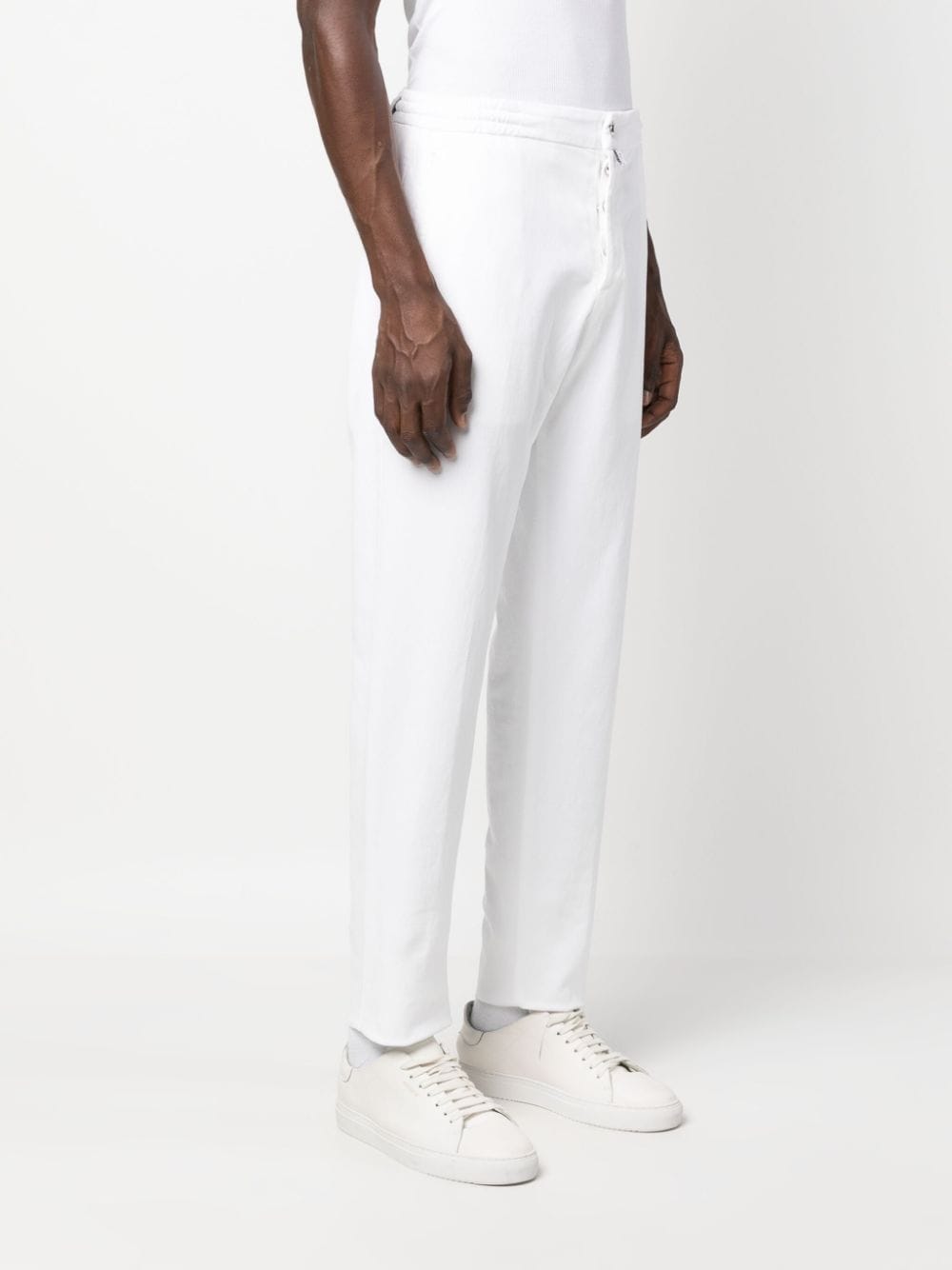 Kiton Trousers White