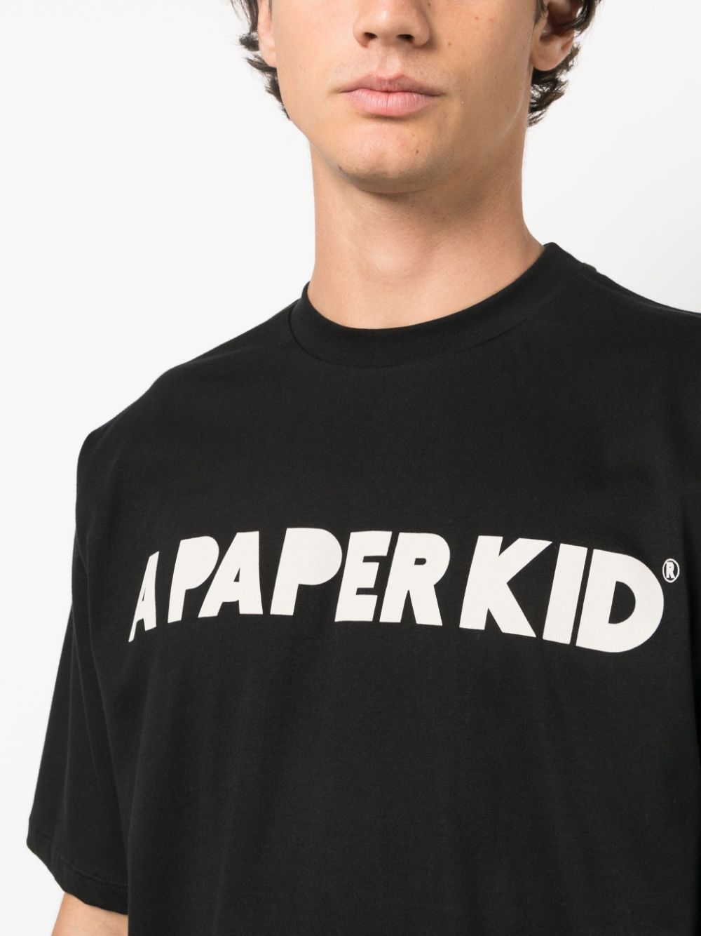 A PAPER KID T-shirts and Polos Black