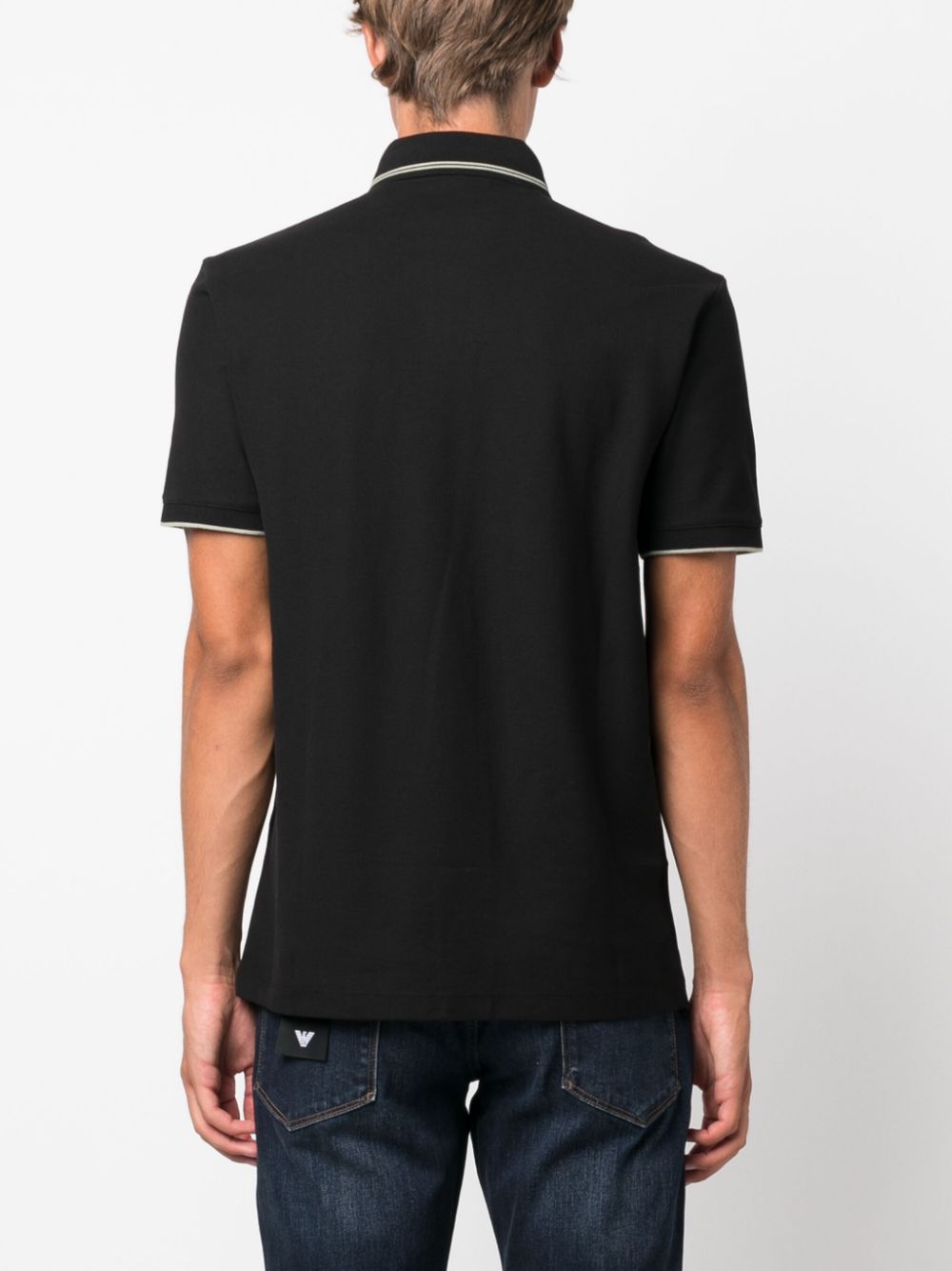 Emporio Armani T-shirts and Polos Black