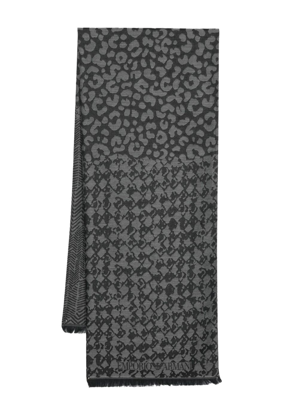 Emporio Armani Scarfs Grey