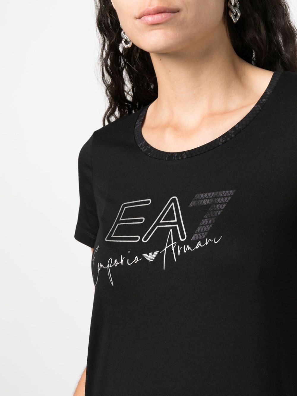 EA7 T-shirts and Polos Black