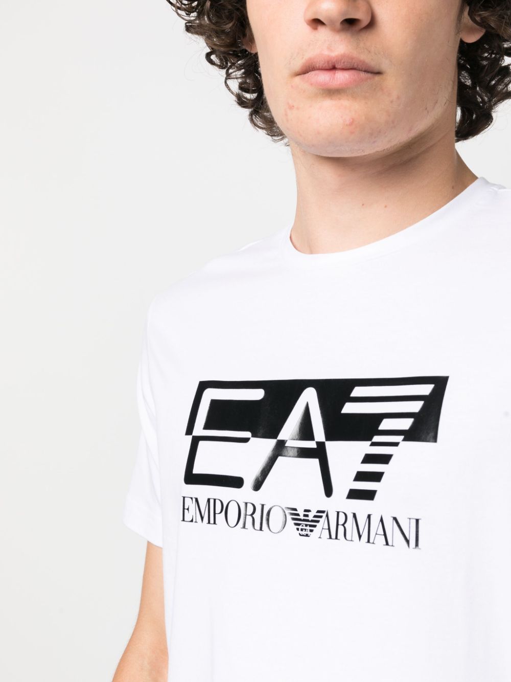 EA7 T-shirts and Polos White