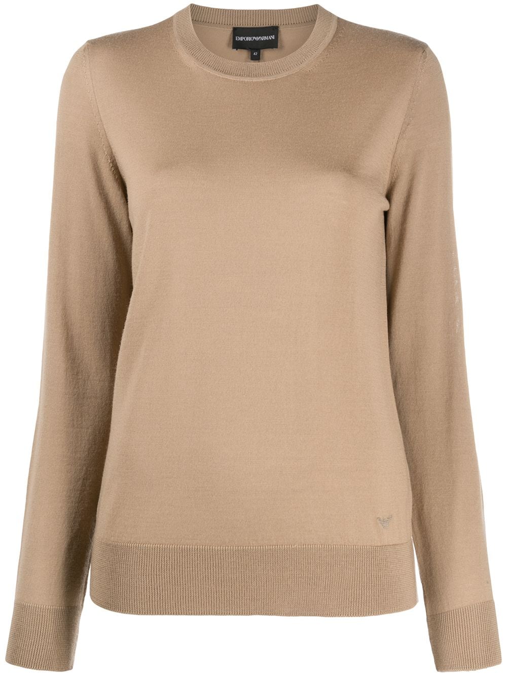 Emporio Armani Sweaters Camel