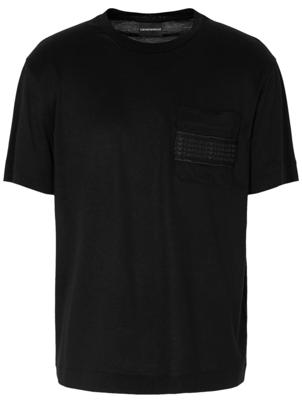 Emporio Armani T-shirts and Polos Black