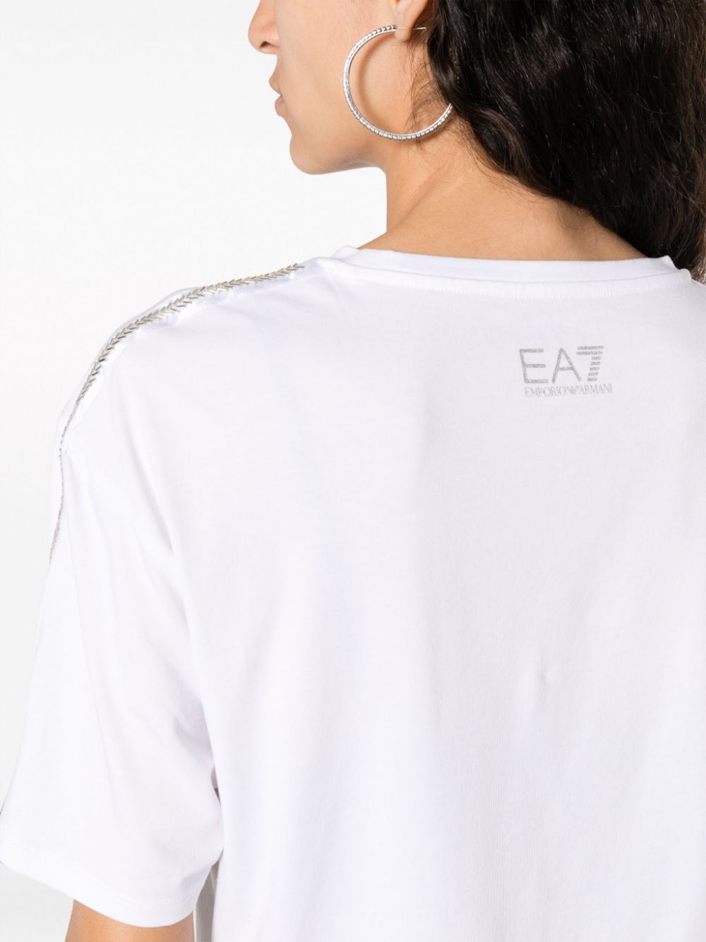 EA7 T-shirts and Polos White