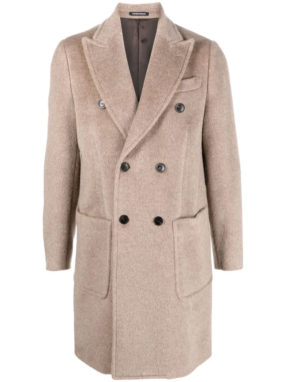 Emporio Armani Coats Beige