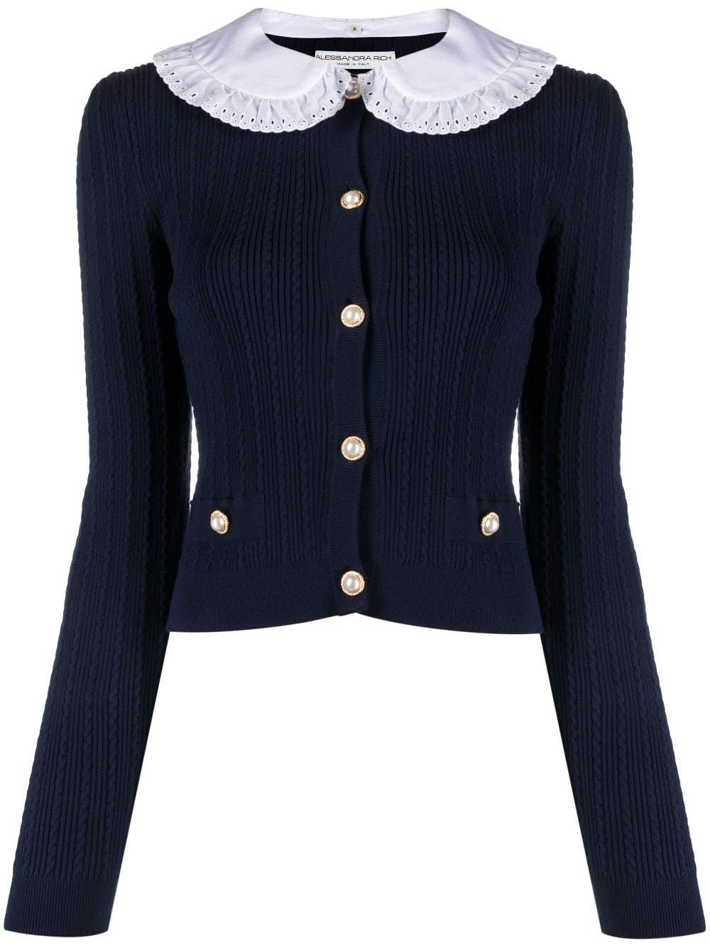 Alessandra Rich Sweaters Blue