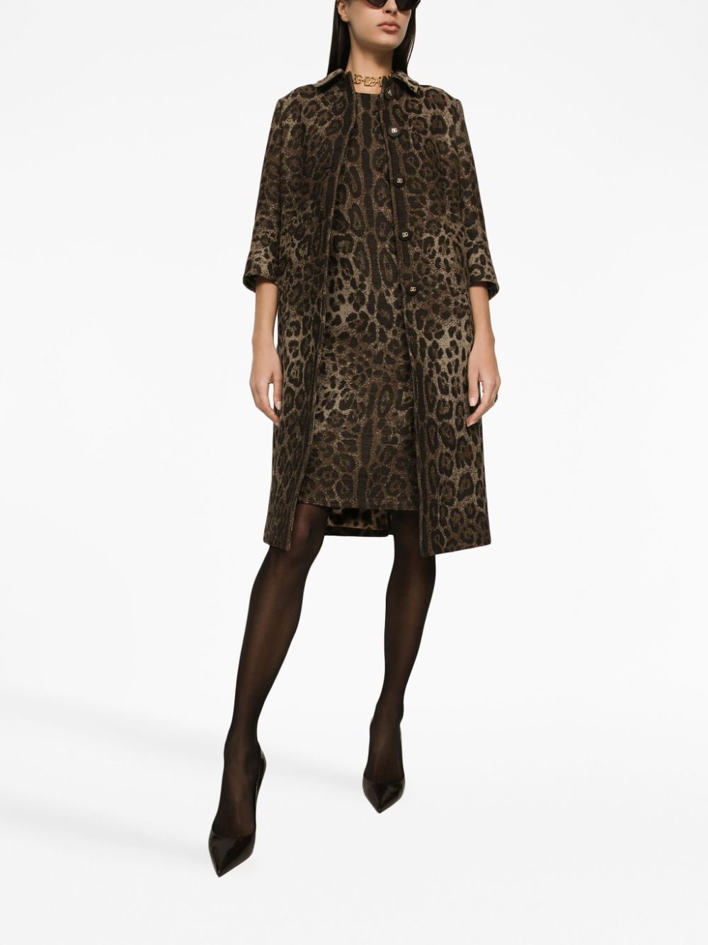 Dolce & Gabbana Dresses Brown