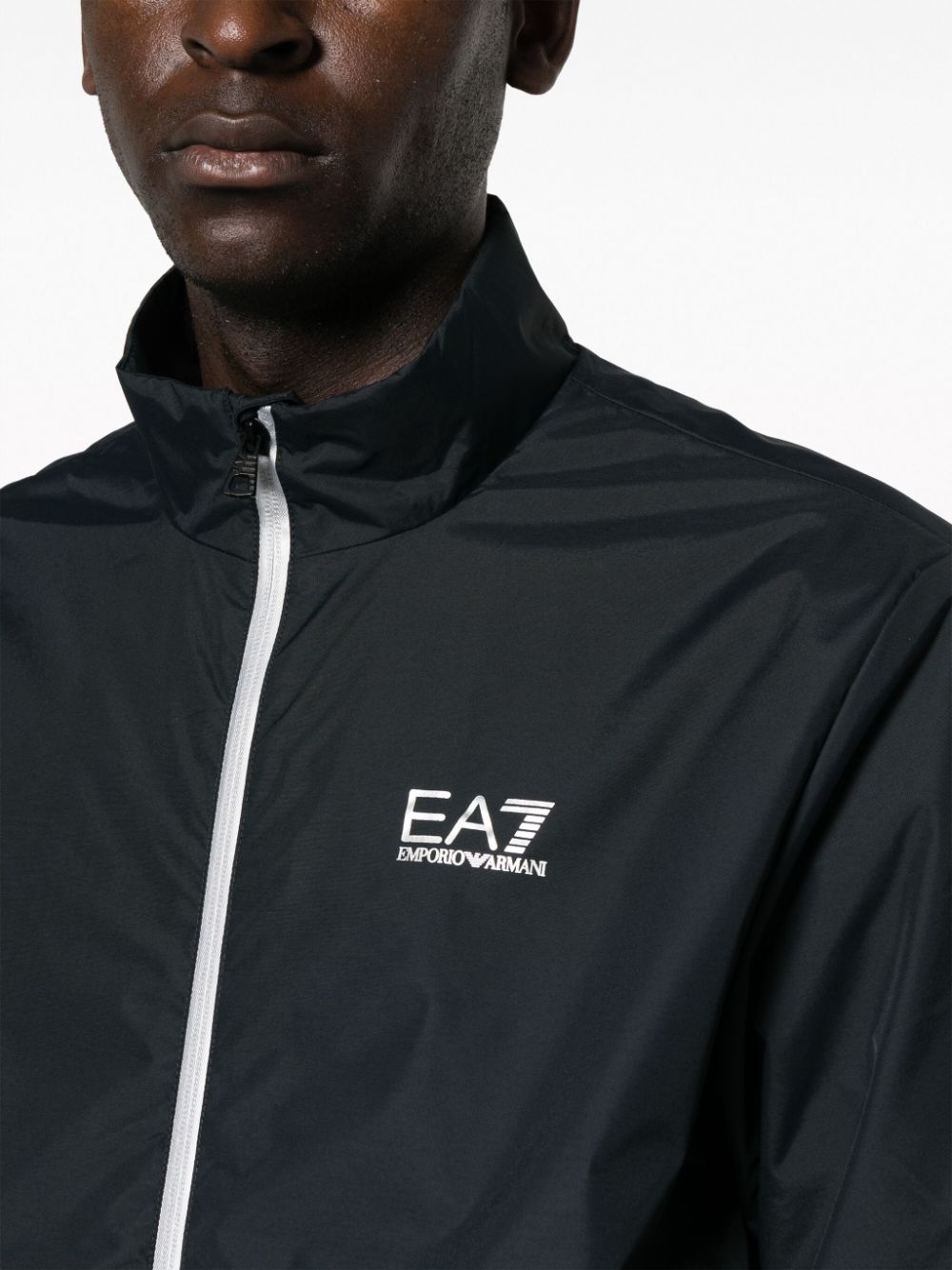 EA7 Coats Blue