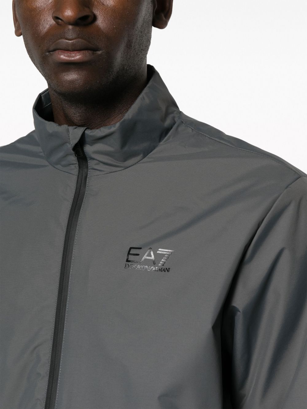 EA7 Coats Grey