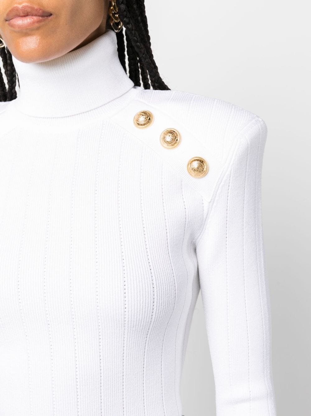 Balmain Sweaters White