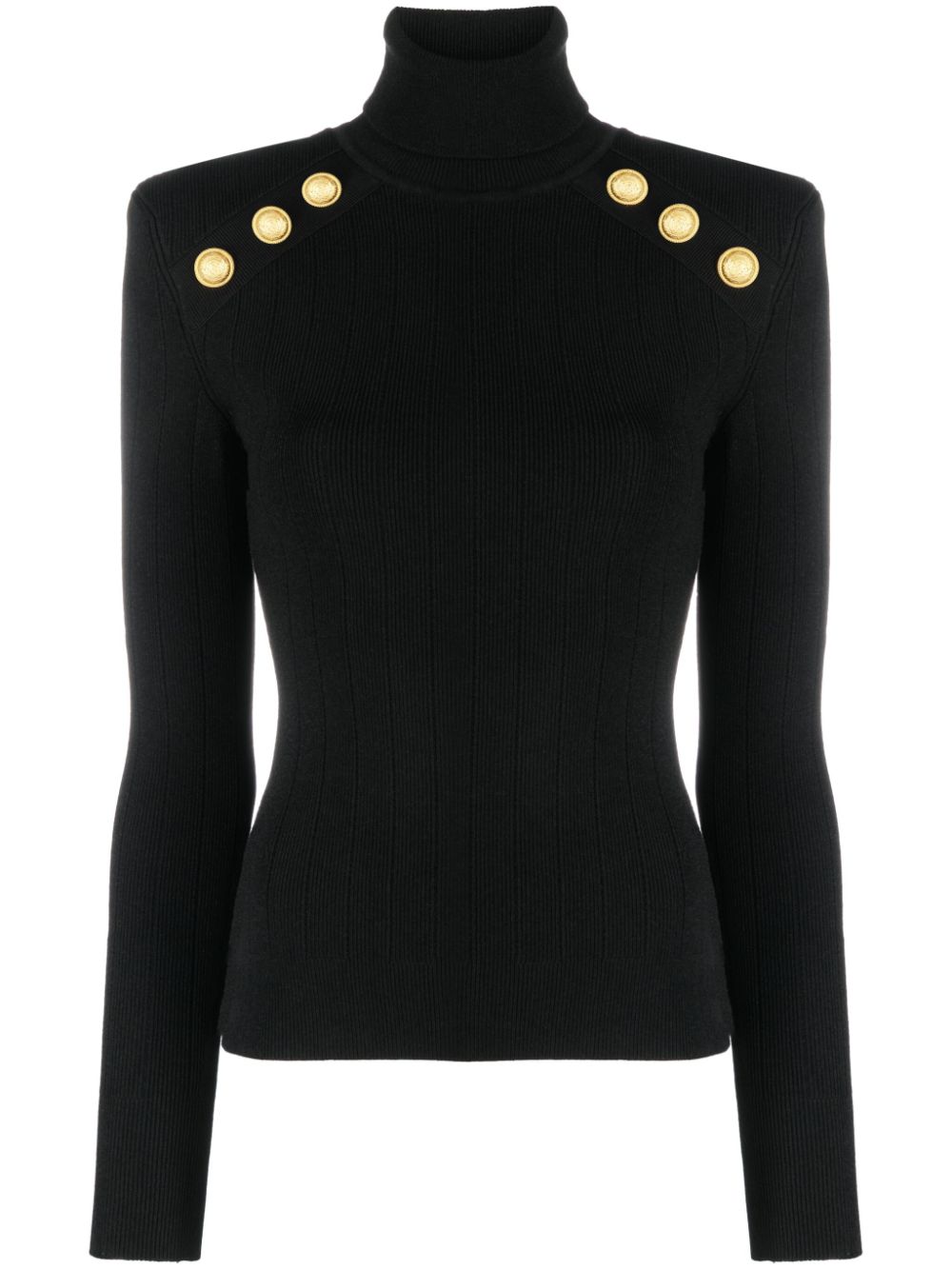 Balmain Sweaters Black