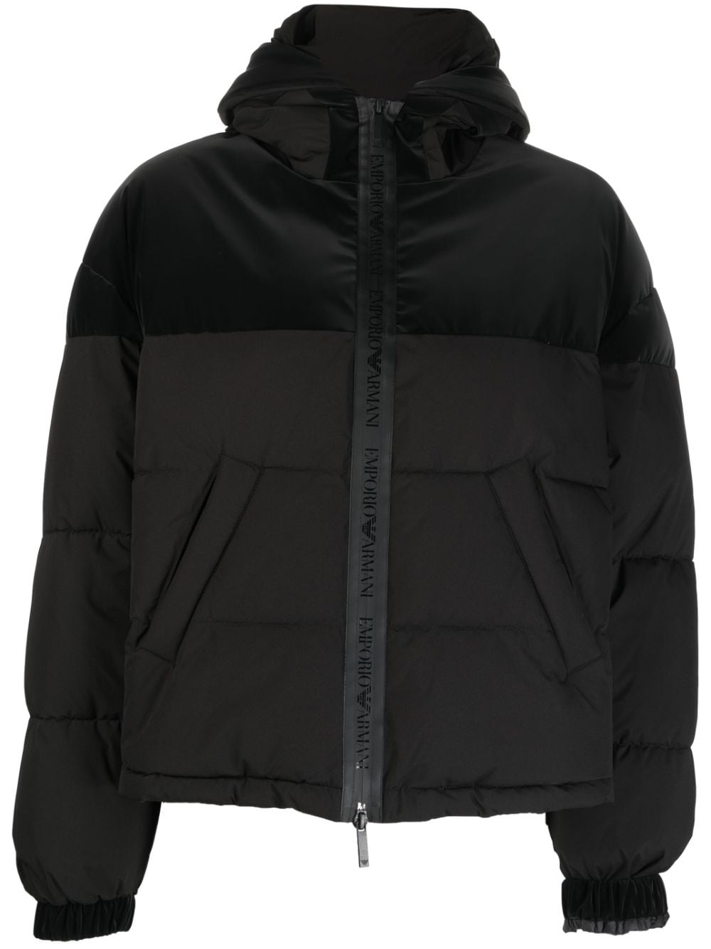 Emporio Armani Coats Black