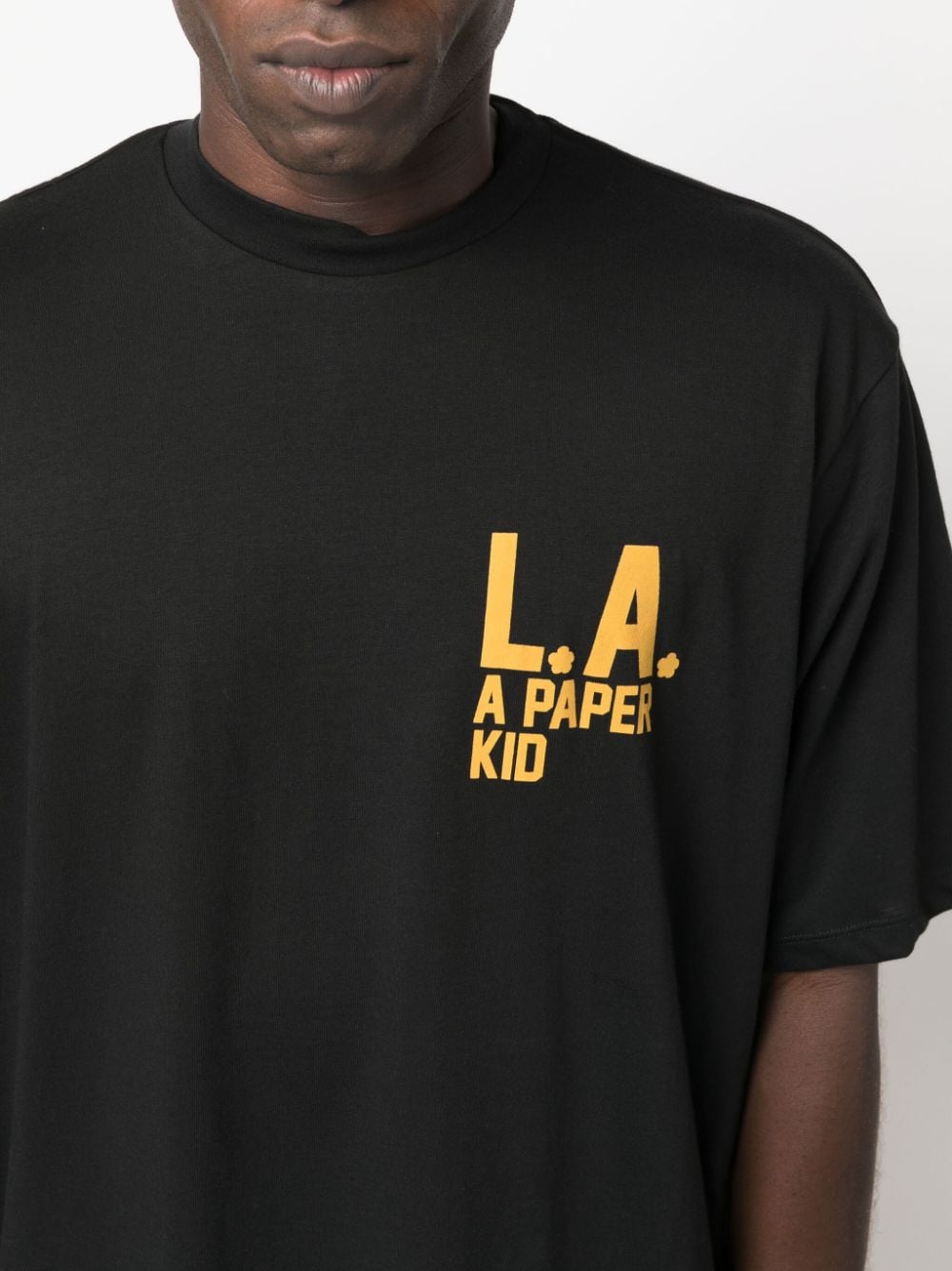 A PAPER KID T-shirts and Polos Black