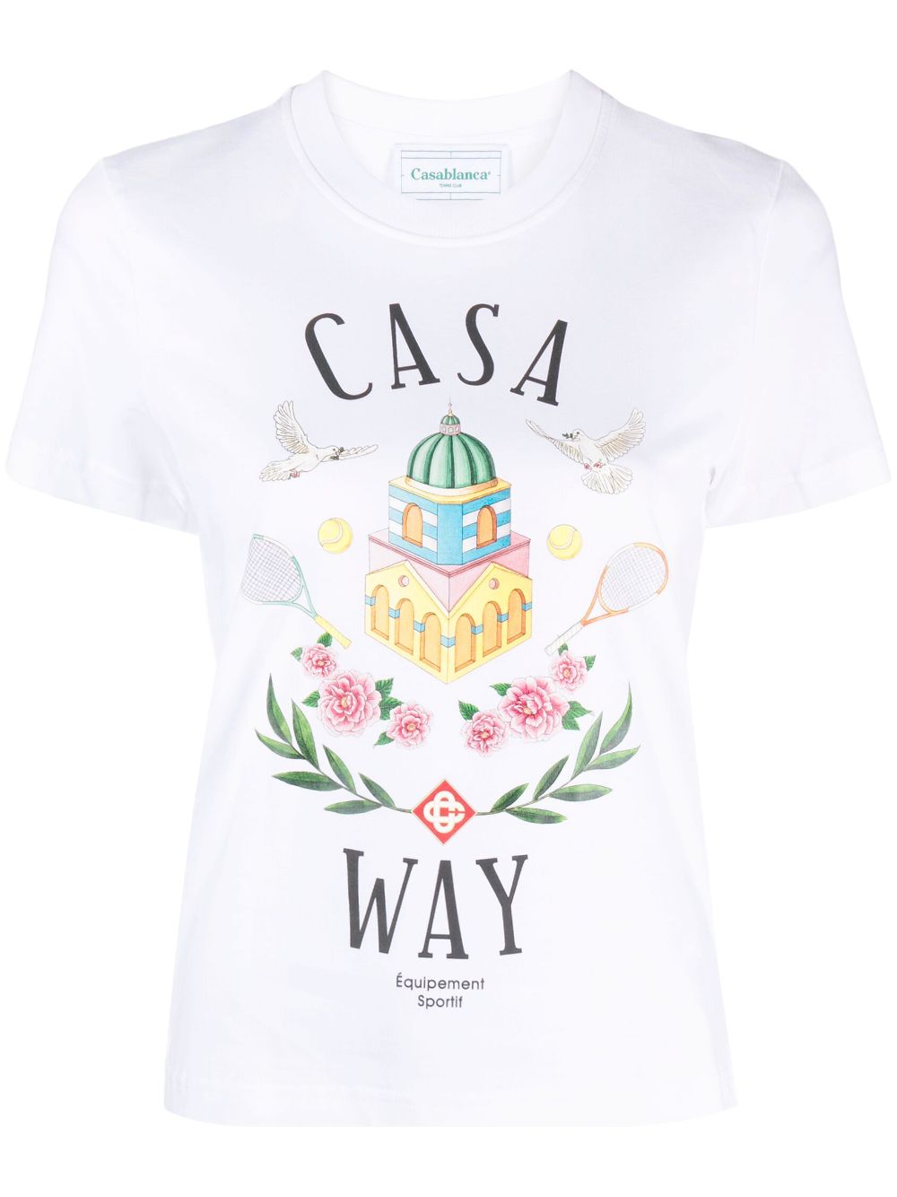 Casablanca T-shirts and Polos White