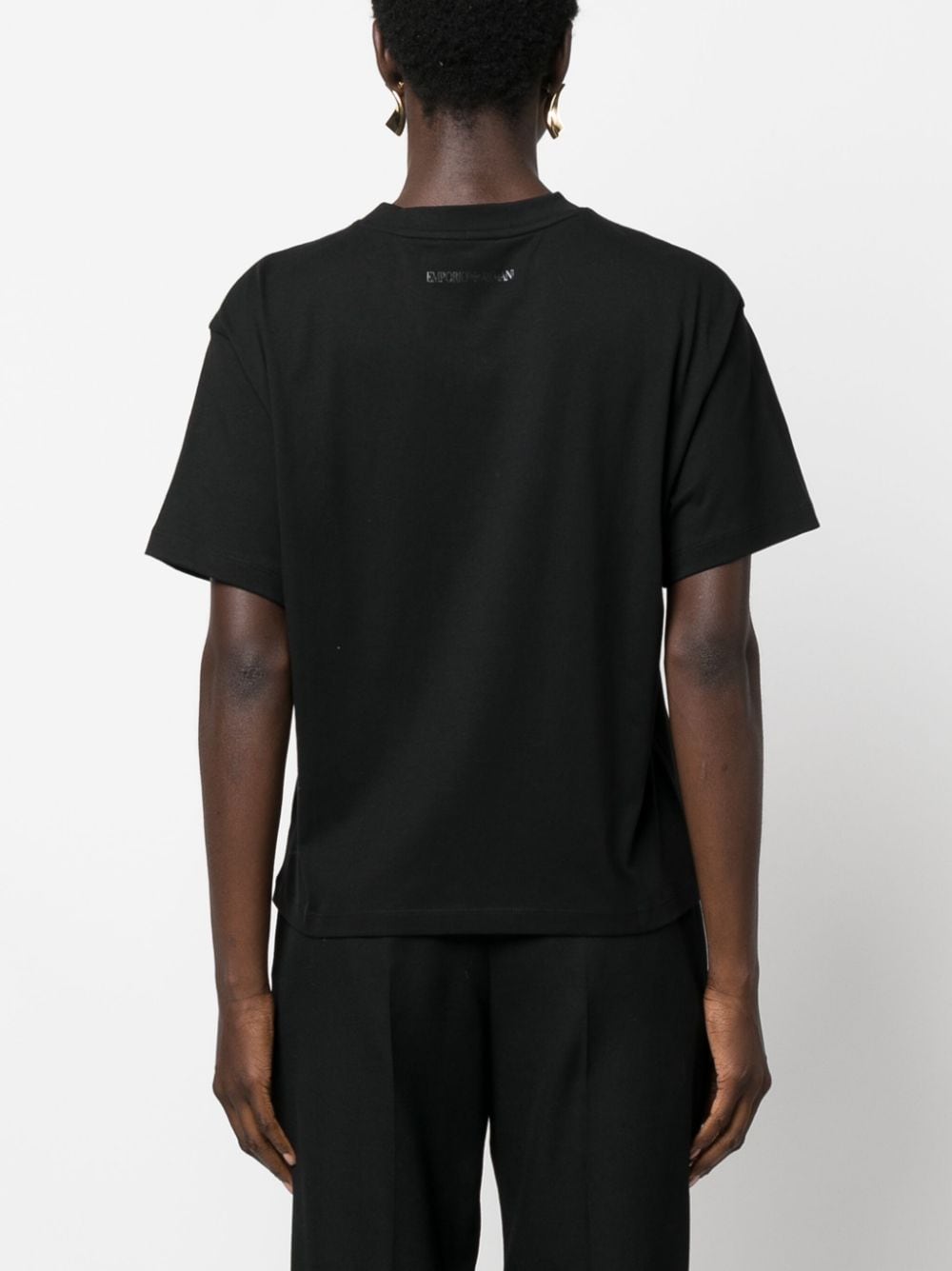 Emporio Armani T-shirts and Polos Black