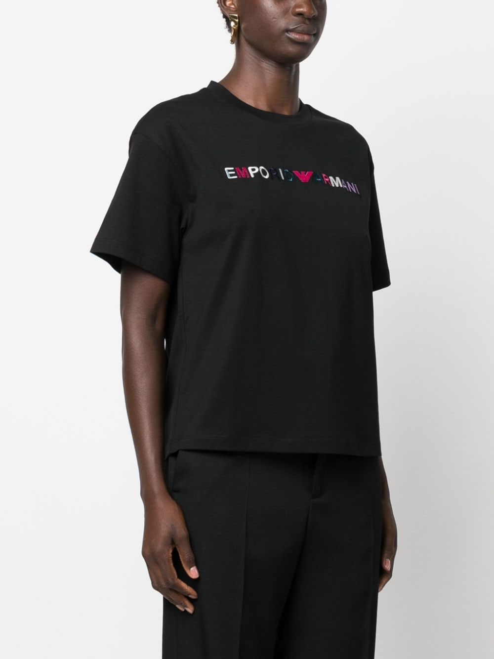 Emporio Armani T-shirts and Polos Black