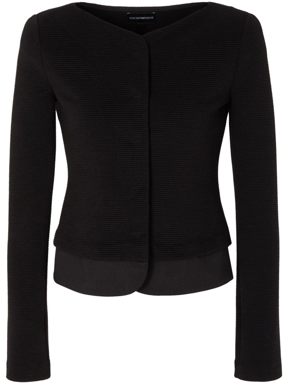 Emporio Armani Jackets Black