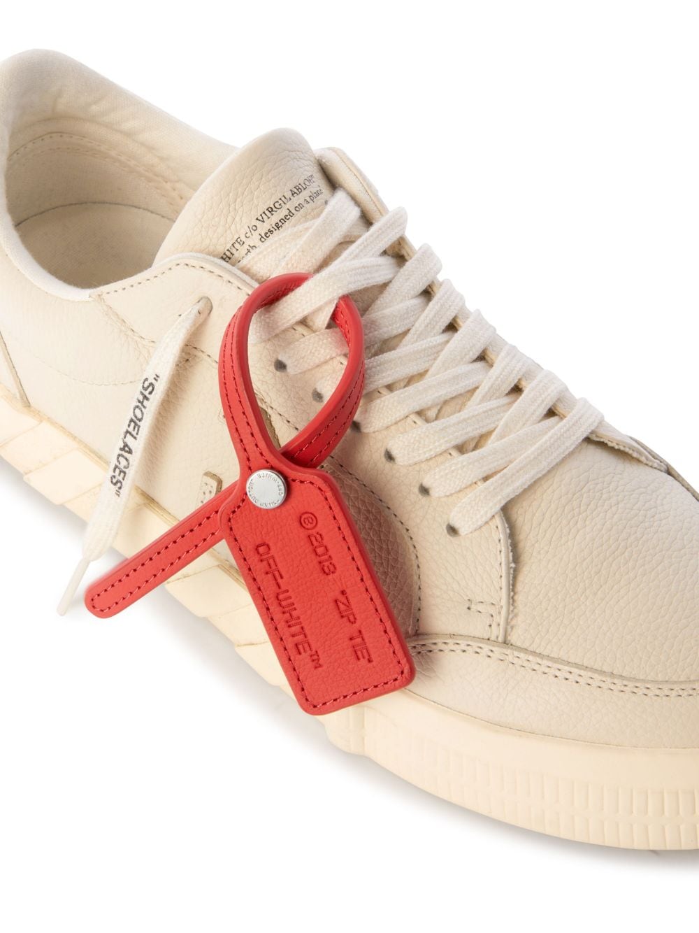 Off White Sneakers Beige