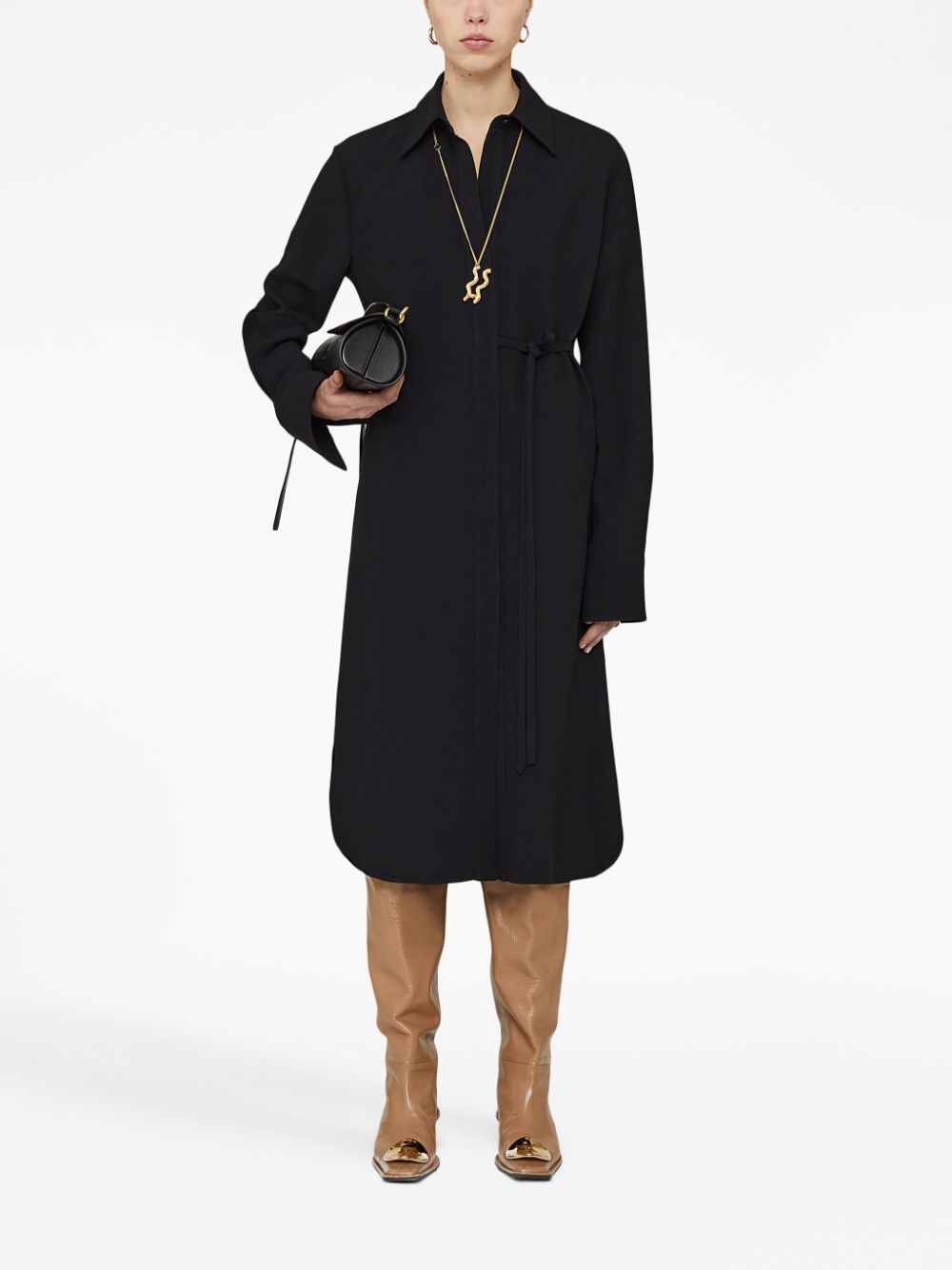 Jil Sander Dresses Black