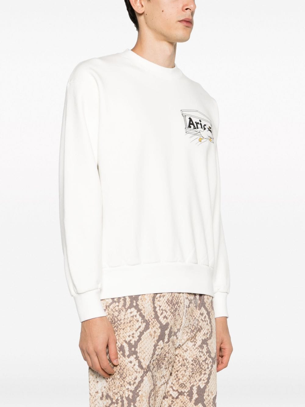 Aries Sweaters White