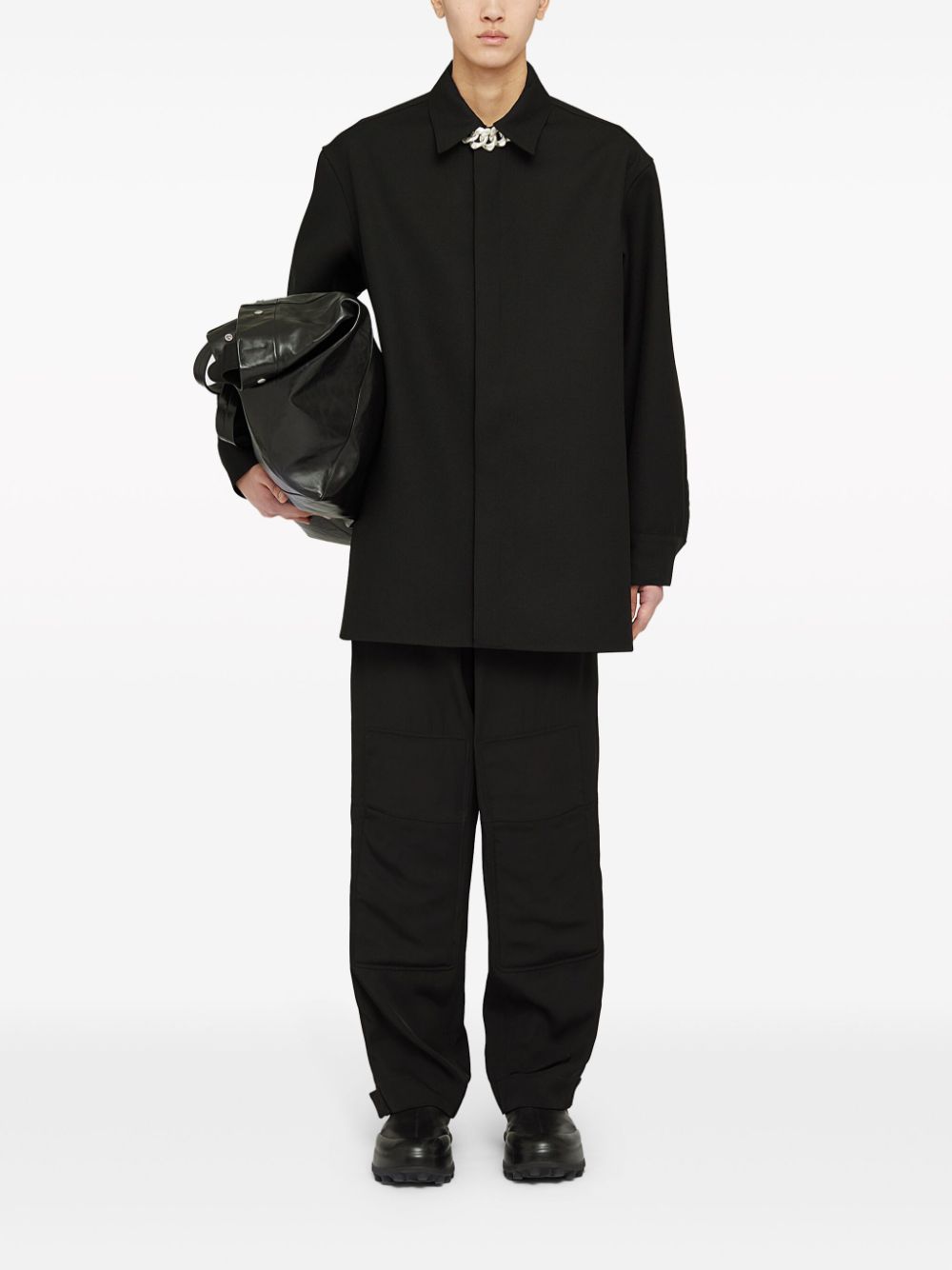 JIL SANDER FASHION Coats Black