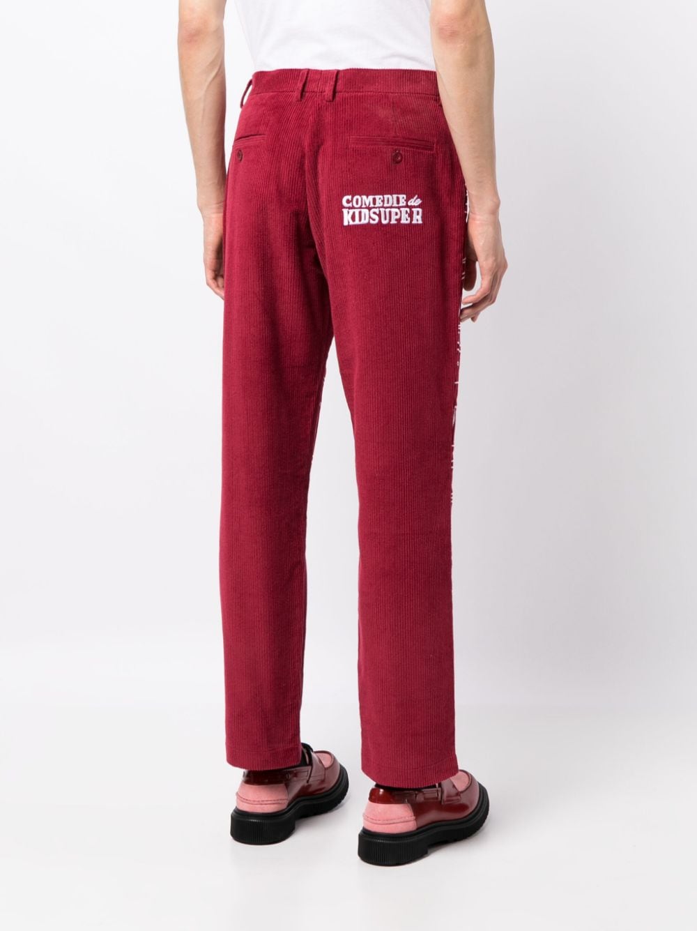 KIDSUPER Trousers Bordeaux