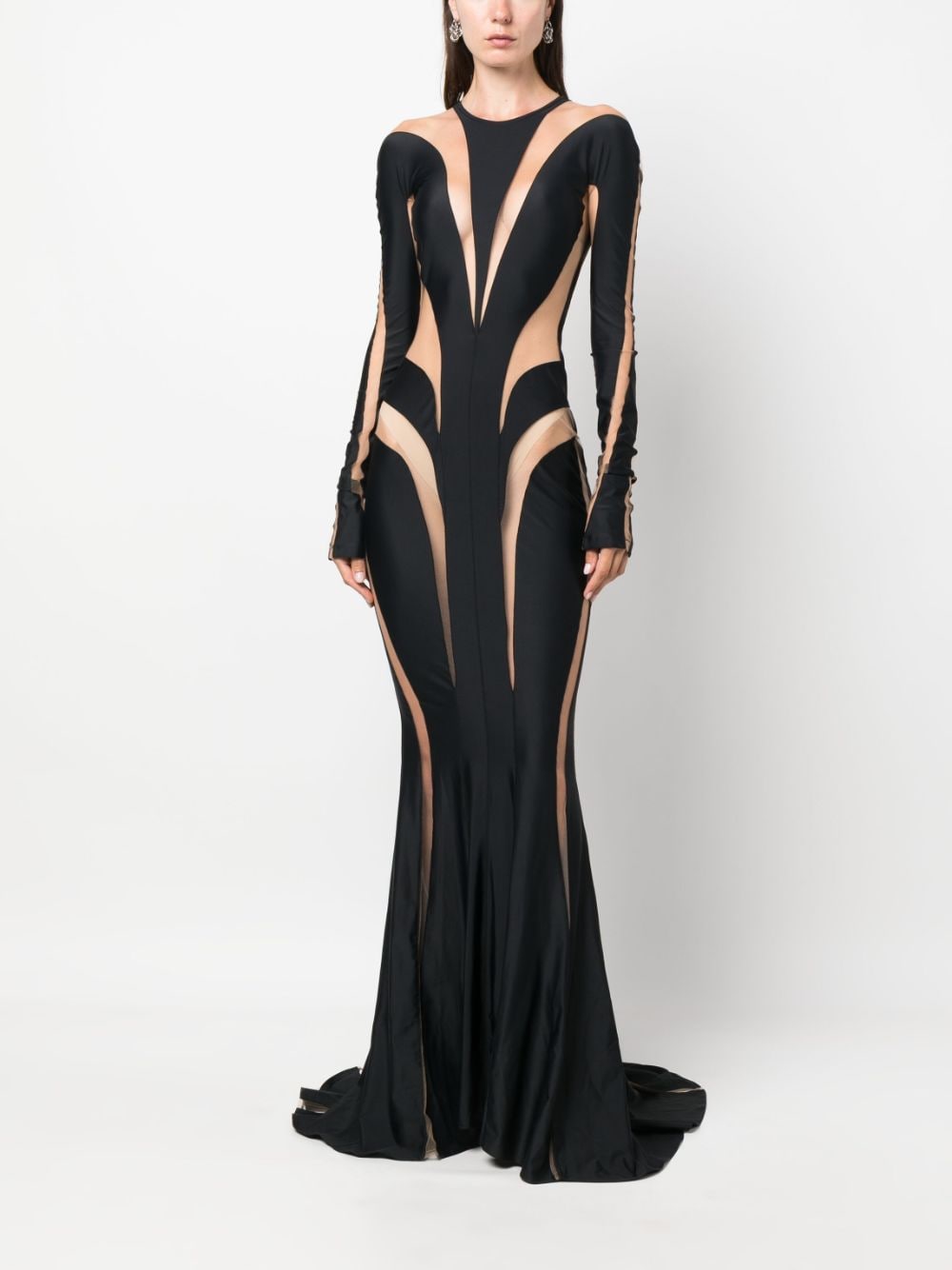 MUGLER Dresses Black