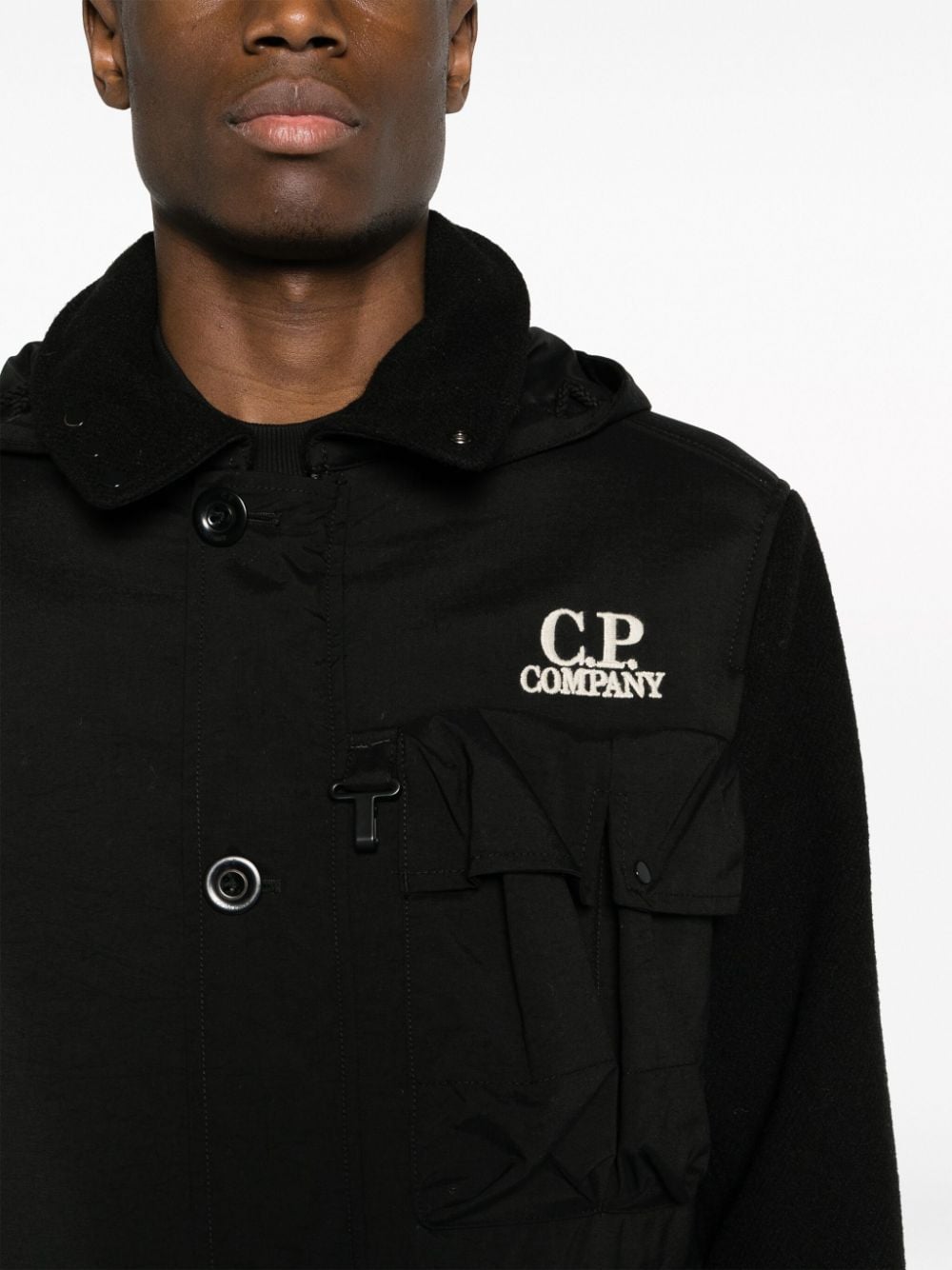 C.P. COMPANY Coats Black