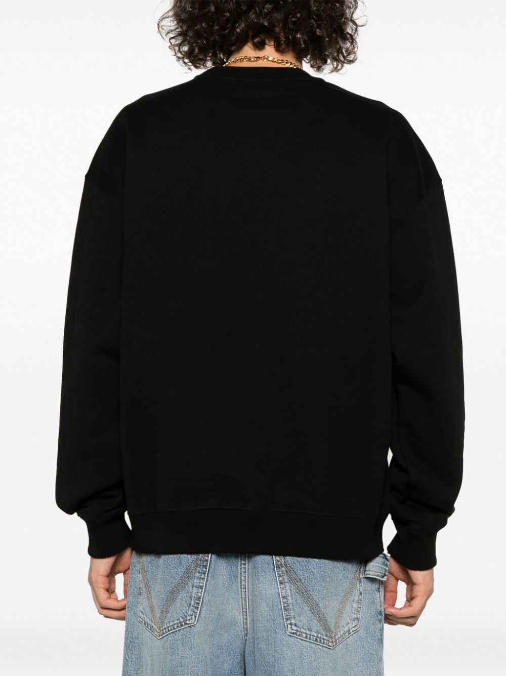 Versace Sweaters Black