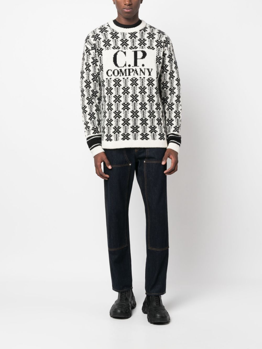 C.P. COMPANY Sweaters White