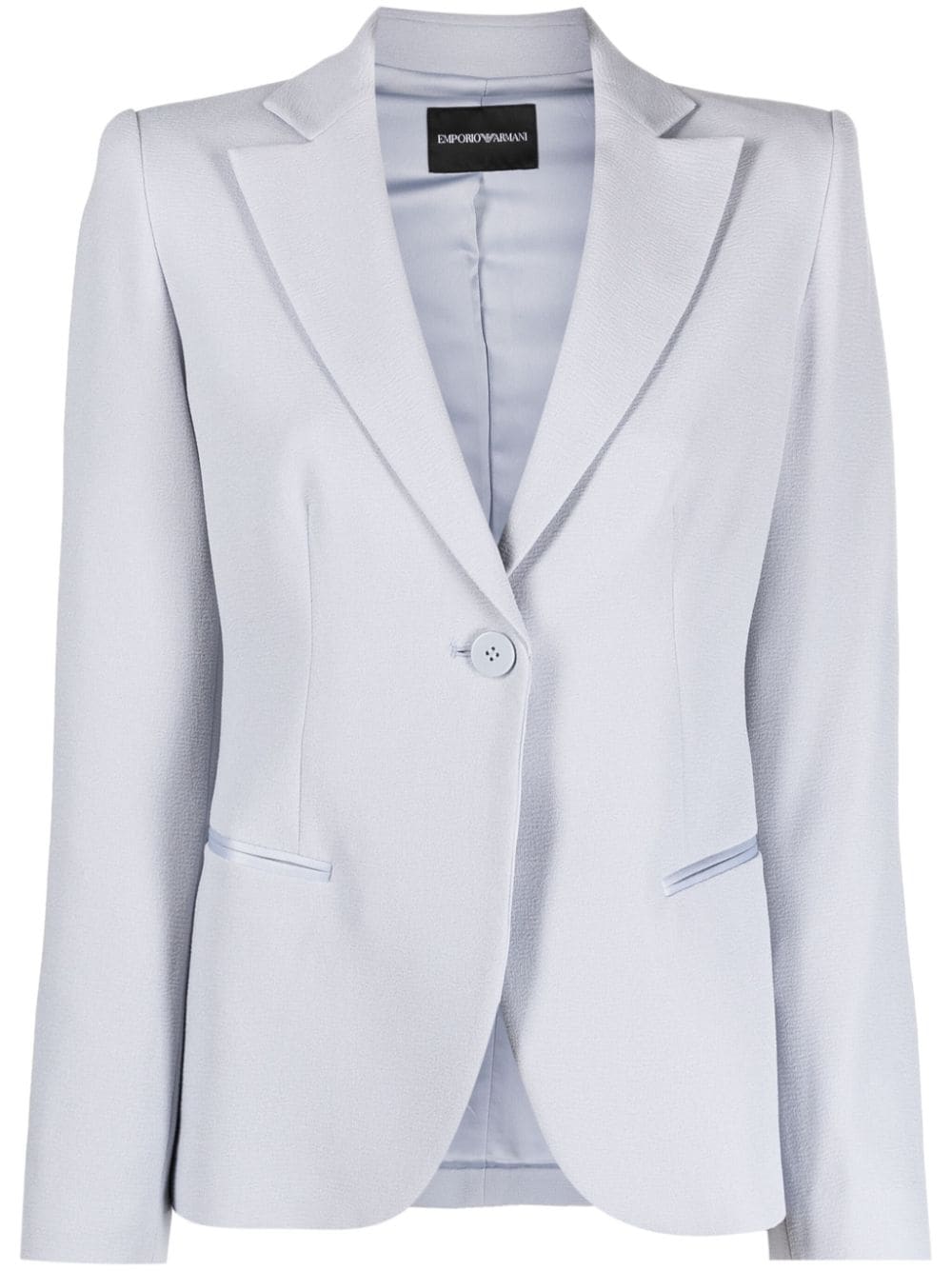 Emporio Armani Jackets Clear Blue