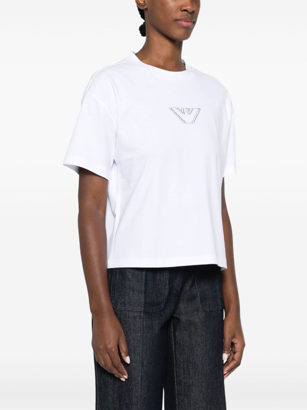 Emporio Armani T-shirts and Polos White