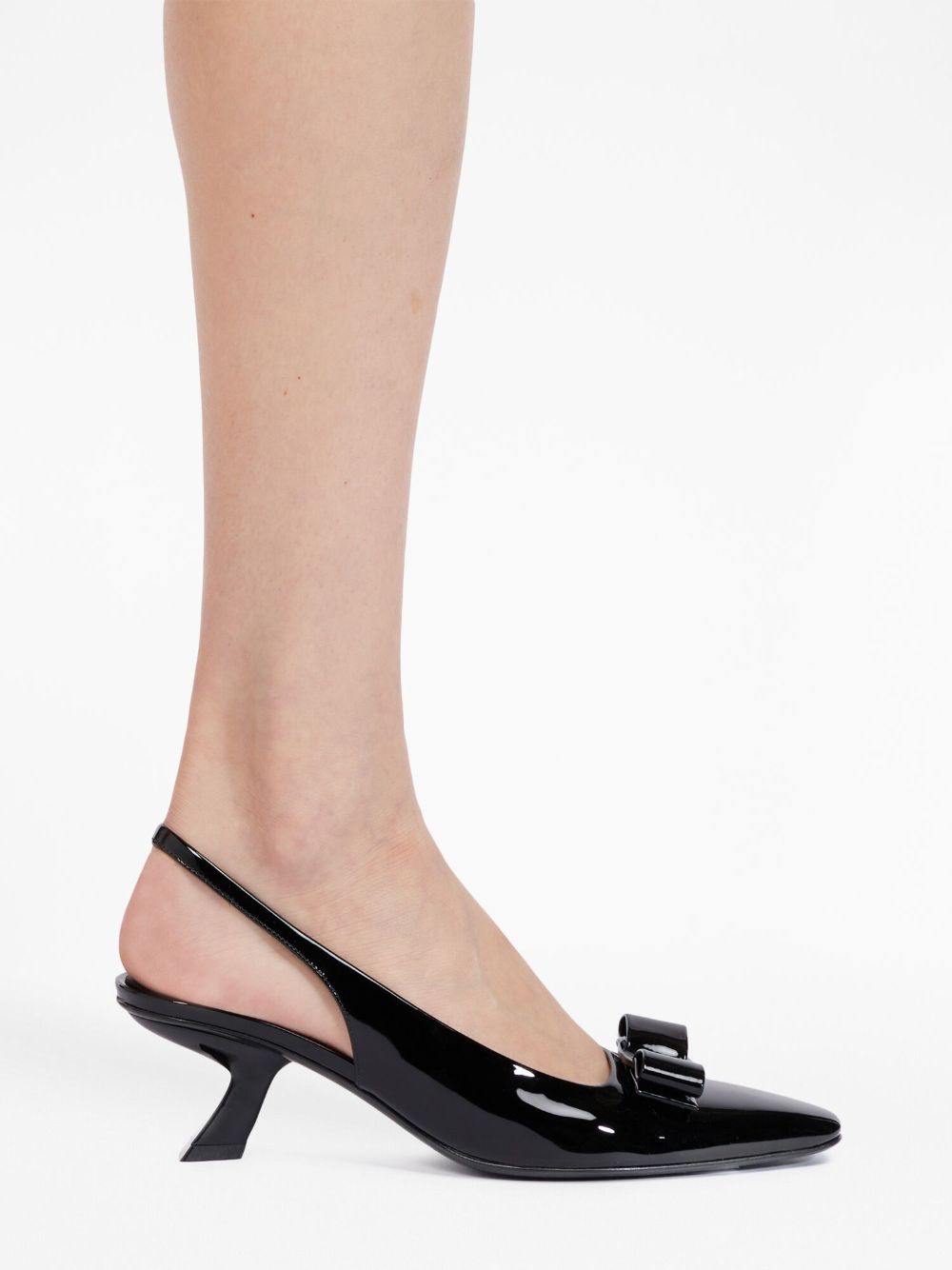 Ferragamo With Heel Black