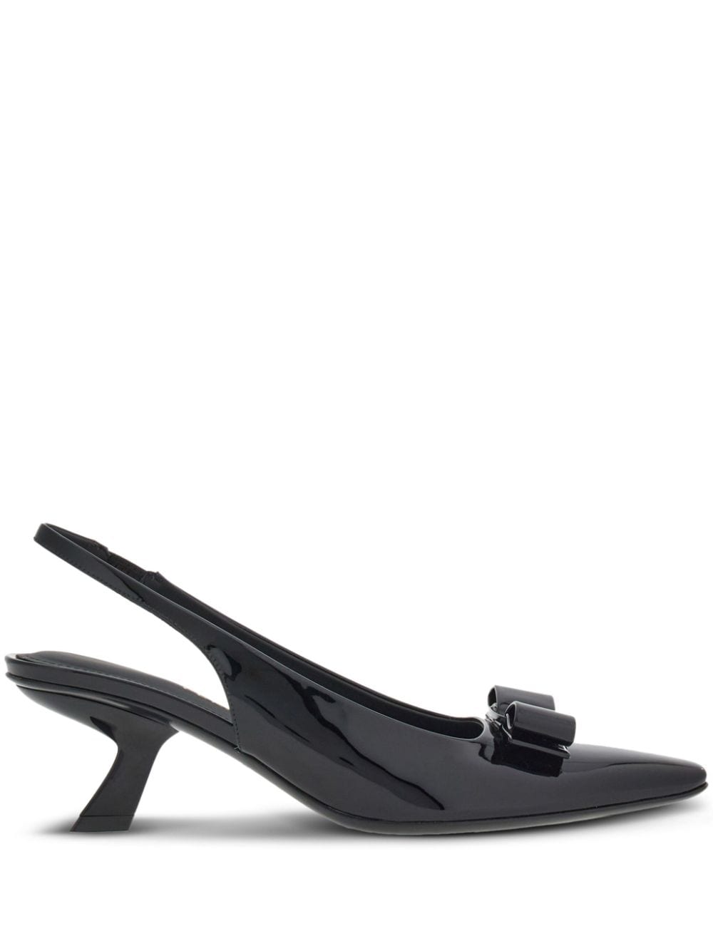 Ferragamo With Heel Black