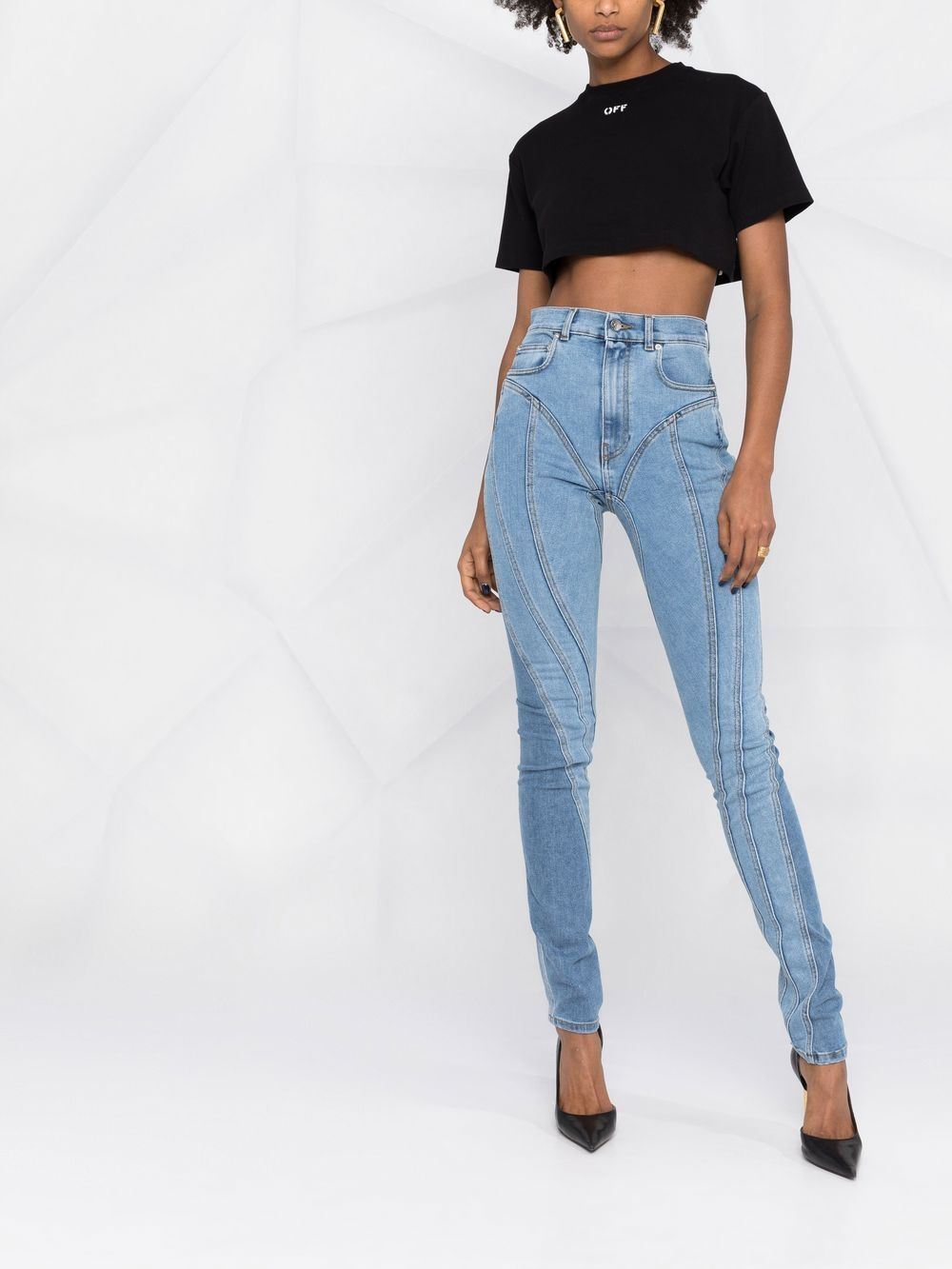 MUGLER Jeans Blue