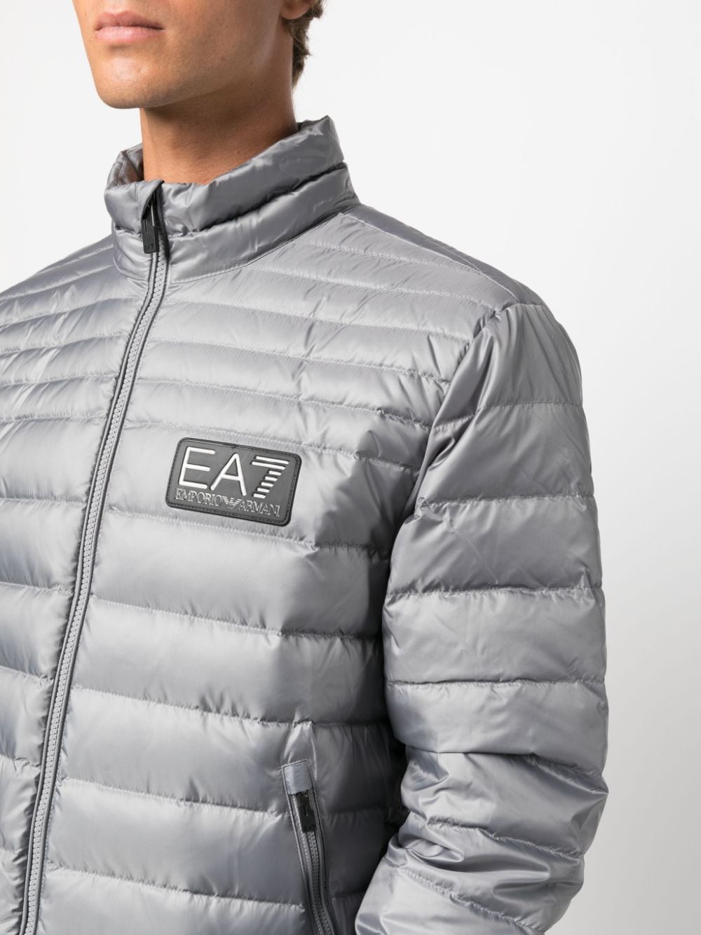 EA7 Coats Grey
