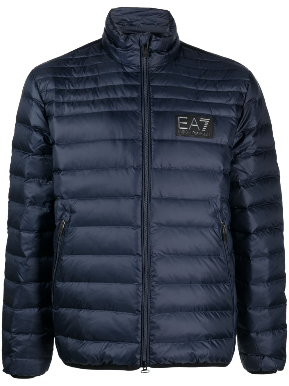 EA7 Coats Blue