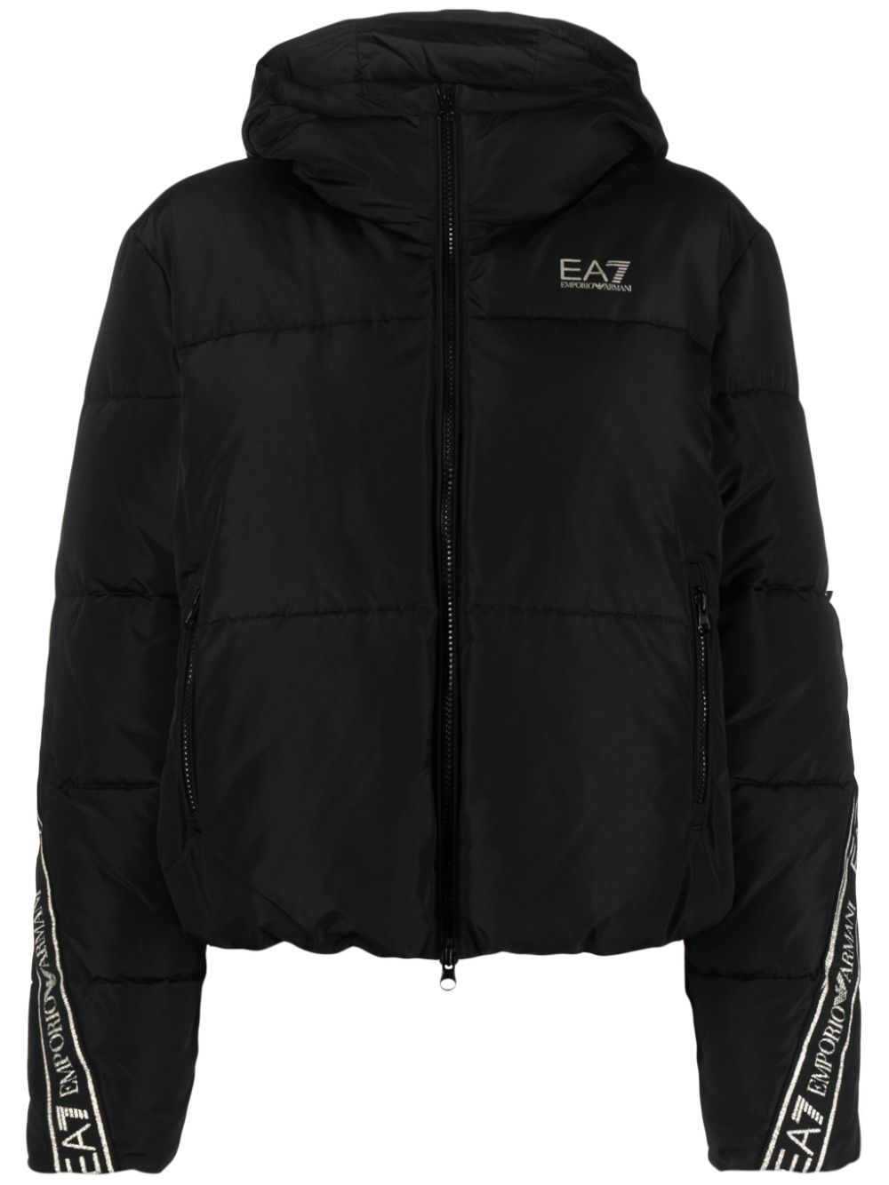 EA7 Coats Black