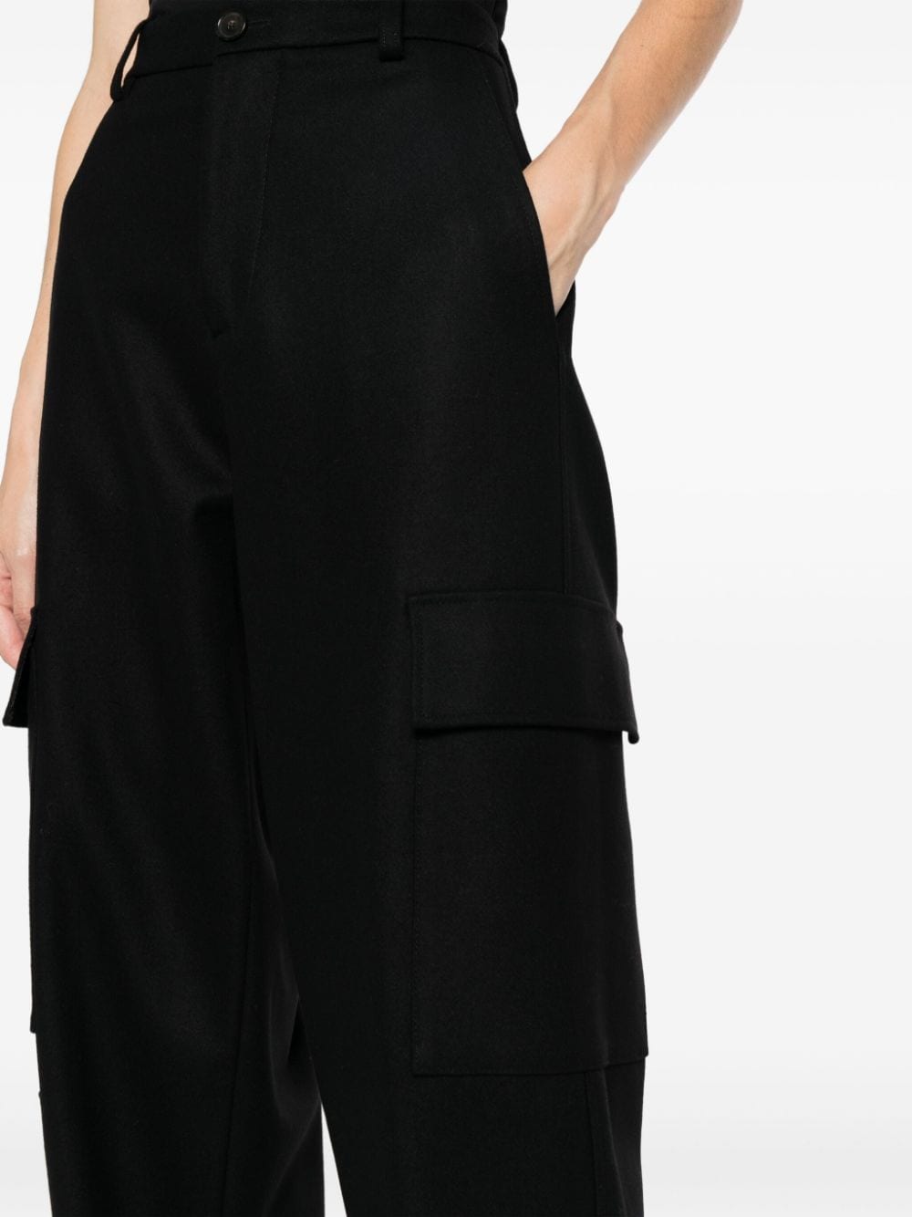 Erika Cavallini Semi-Couture Trousers Black