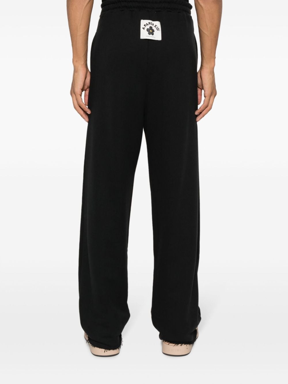 A PAPER KID Trousers Black