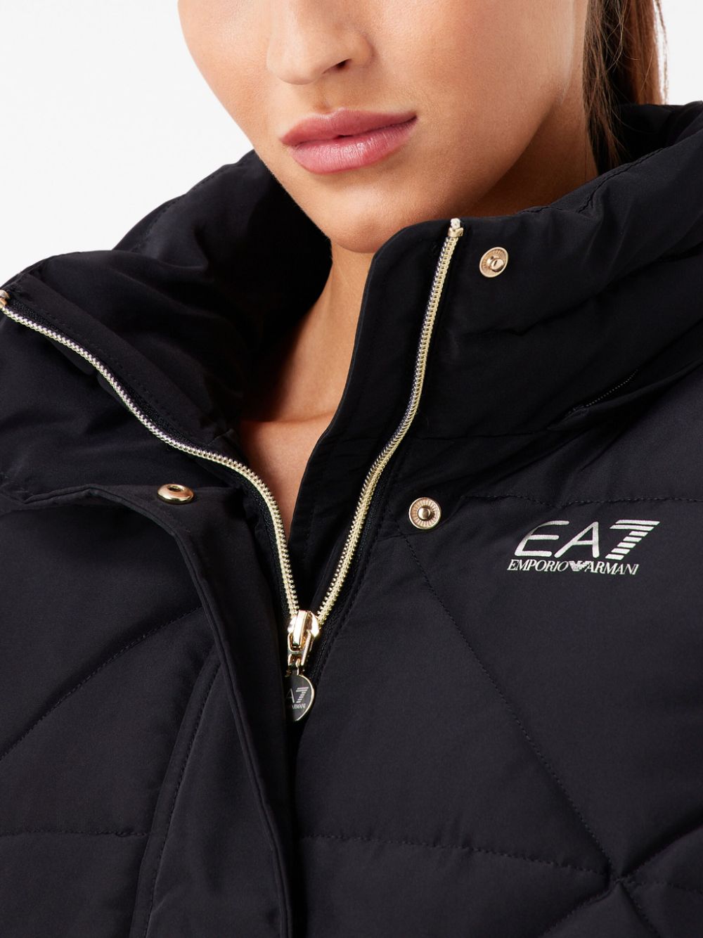 EA7 Coats Black