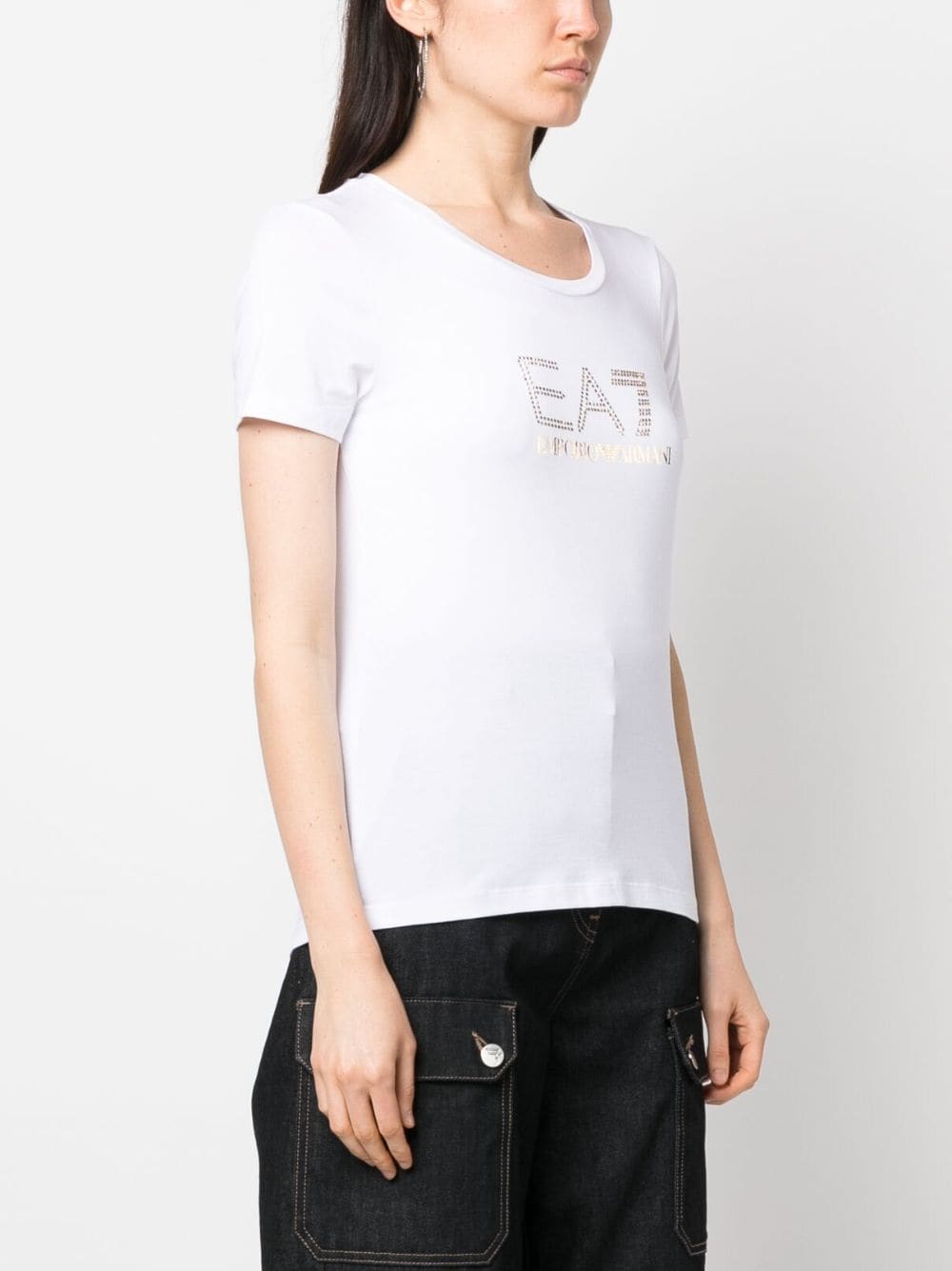 EA7 T-shirts and Polos White