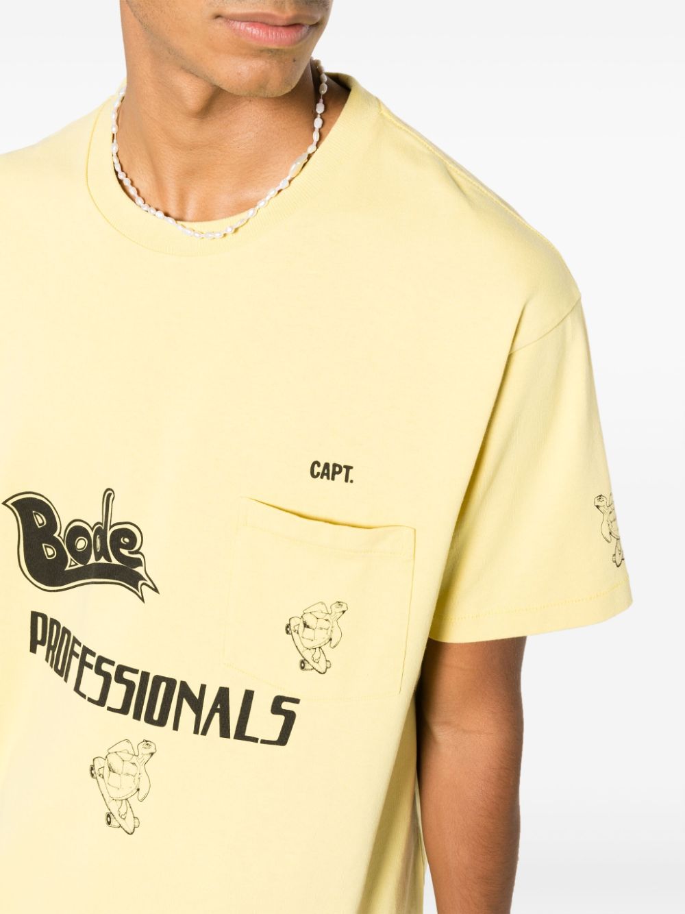 BODE T-shirts and Polos Yellow