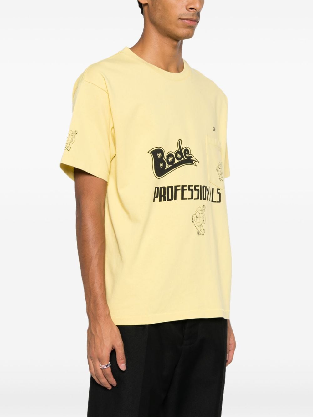 BODE T-shirts and Polos Yellow